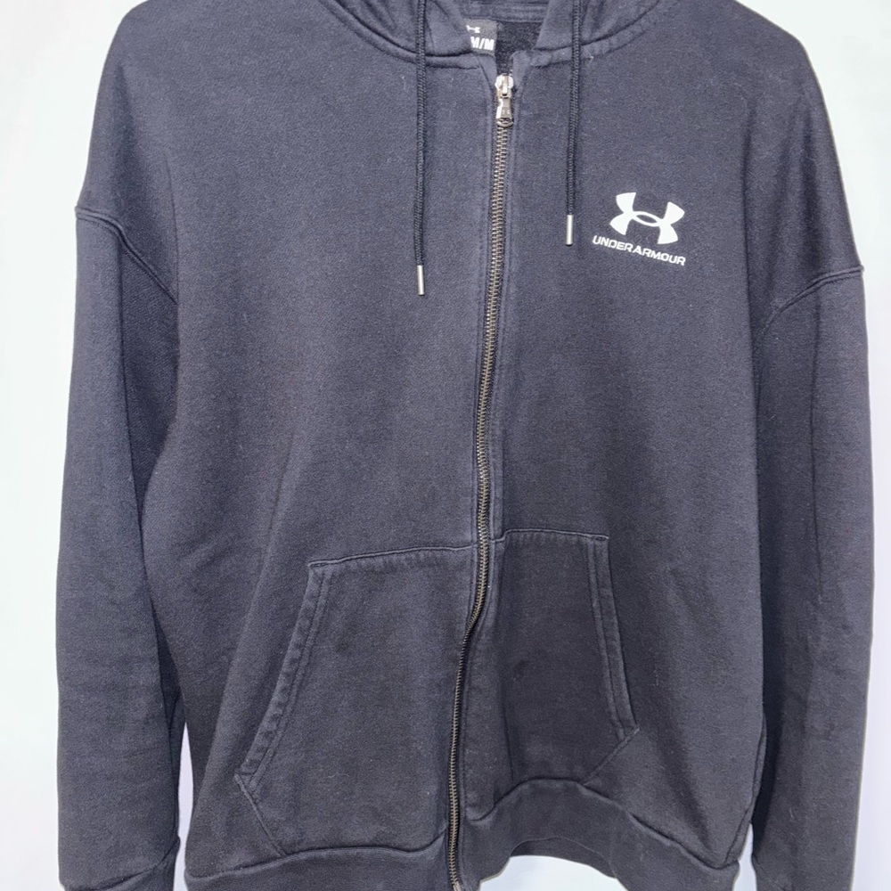 Under Armour Charcoal Full-Zip Hoodie